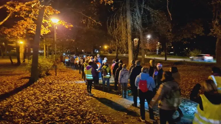 Marche nocturne du Téléthon