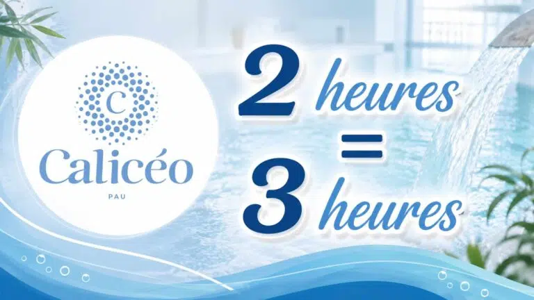 Une heure offerte avec votre pass Calicéo