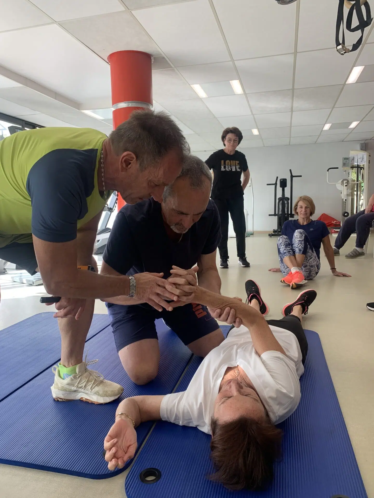 Les gestes de premiers secours.